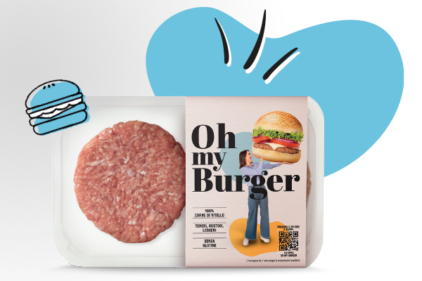 Hamburger di Vitello Oh My Burger
